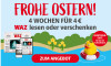Frohe Ostern! 4 Wochen Ihre Zeitung für 4 € lesen oder verschenken, inkl. Quietscheente für die 44 schnellsten