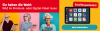 Text: Sie haben die Wahl: WAZ im Premium- oder Digital-Paket lesen. EasyTab geschenkt! Jetzt entdecken