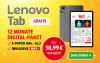 Werbebanner: Lenovo Tab gratis zum 12 Monate Digital-Paket mit E-Paper (Mo-So) für 38,99€ monatlich. Jetzt sichern!