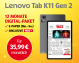 Lenovo Tab K11 Gen 2-Angebot: Beinhaltet ein kostenloses Tablet und ein 12-monatiges Digital-Abo der WAZ.