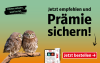 Werbebanner: 150 Euro Prämie für jede Empfehlung Ihrer Tageszeitung, um immer informiert zu sein. Jetzt bestellen.
